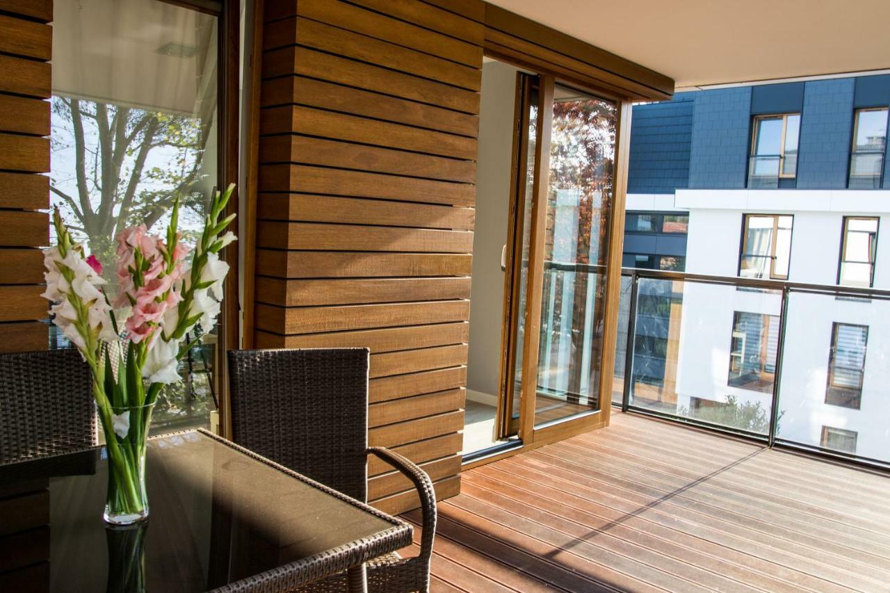 Luxury Apartment Bursztynowa Danzica Esterno foto